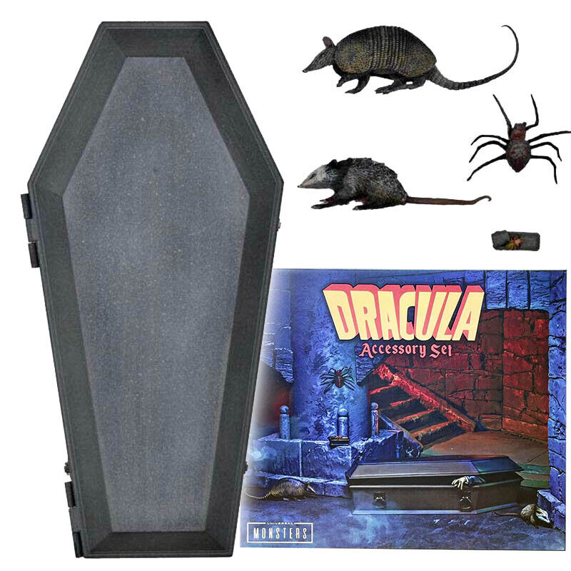 Dracula's Coffin 7 Inch Figure Accessory Pack by Neca - Click Image to Close