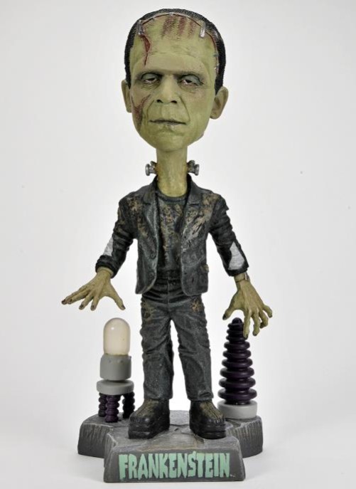 Frankenstein Boris Karloff Extreme Headknocker Bobblehead by NECA Universal Monsters - Click Image to Close