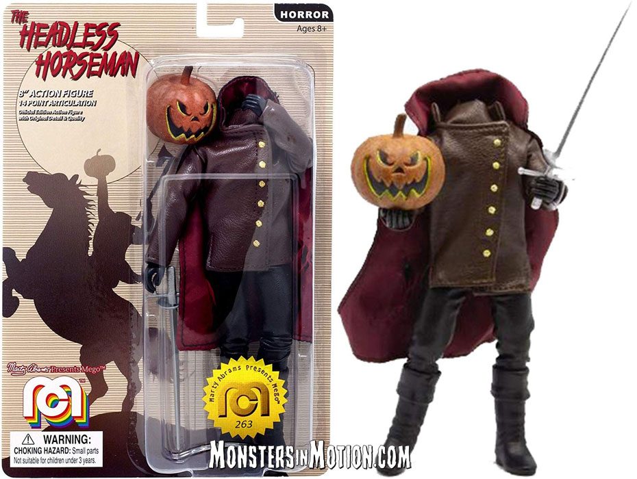 Headless Horseman Sleepy Hollow Mego 8 Figure Headless Horseman Sleepy Hollow Mego 8 Figure 061me1 16 99 Monsters In Motion Movie Tv Collectibles Model Hobby Kits Action Figures Monsters In Motion