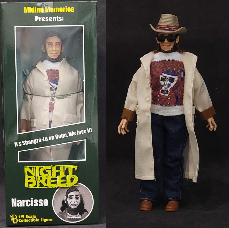 Night Breed 1990 Narcisse 8" Retro Style Figure - Click Image to Close