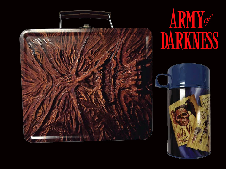 Army of Darkness Necronomicon Lunch Box with Thermos (EVIL DEAD) - Click Image to Close