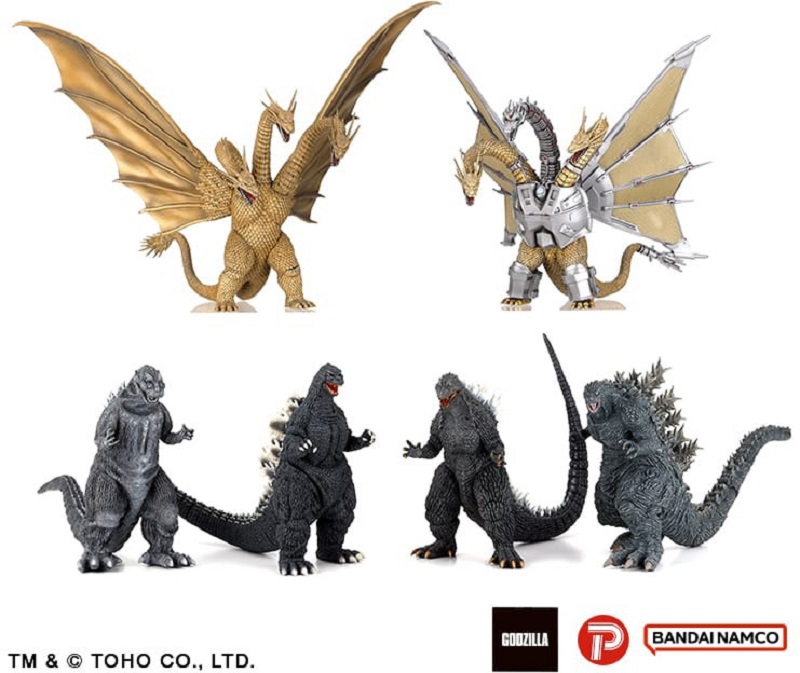 Hyper Modeling Series Successive Godzilla Monster Part 1: 1Box (6 Pcs) - Click Image to Close