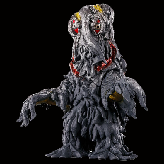 Godzilla Vs. Hedorah (Smog Monster) 1971 Hedorah Vinyl Figure Bandai Movie Monster Series - Click Image to Close