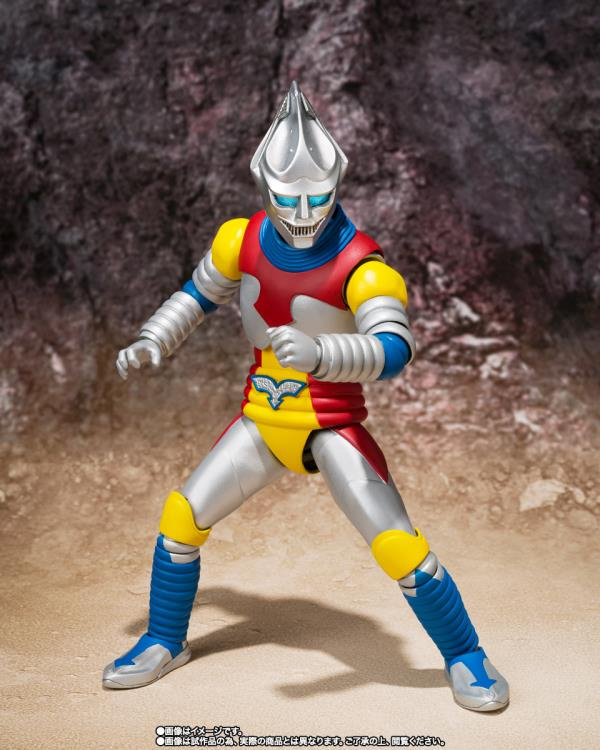 Godzilla vs. Megalon 1973 Jet Jaguar S.H.MonsterArts Figure - Click Image to Close