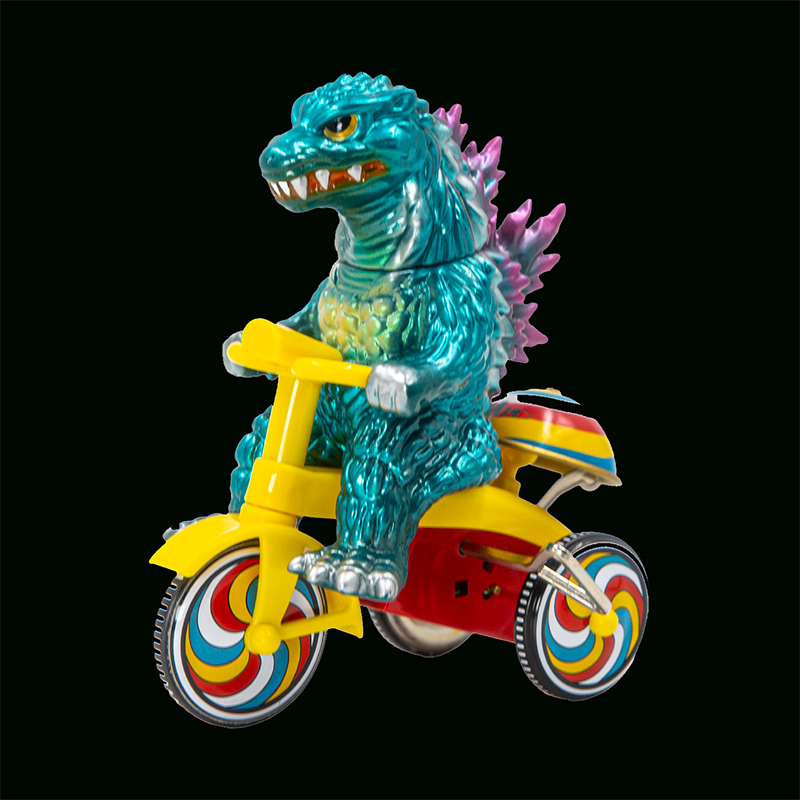 Godzilla M1 Millennium Godzilla Tricycle Soft Vinyl Figure Wonder Festival 2022 Exclusive LIMITED EDITION - Click Image to Close