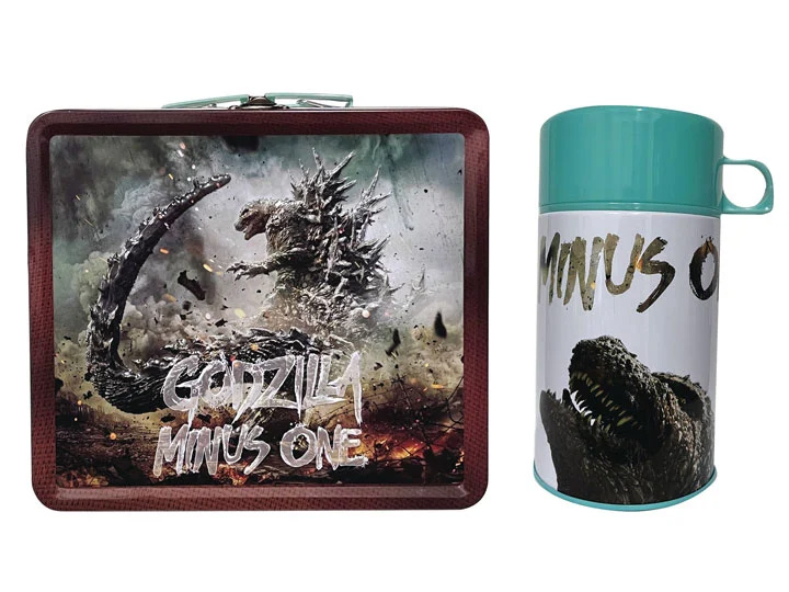 Godzilla Minus One Tin Titans Exclusive Lunch Box & Thermos LIMITED EDITION - Click Image to Close