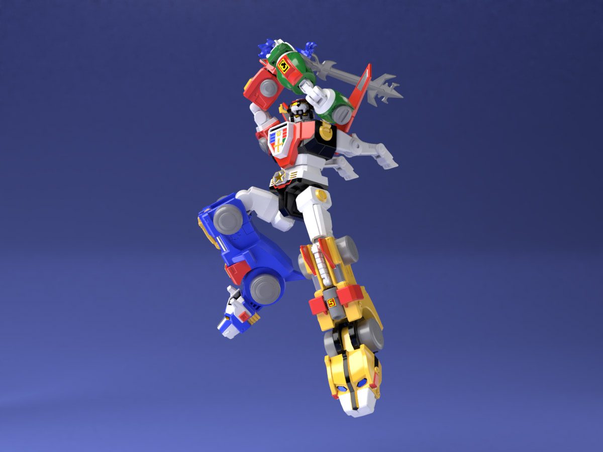 voltron gundam model