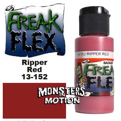 Freak Flex Ripper Red Paint 1 Ounce Flip Top Bottle - Click Image to Close