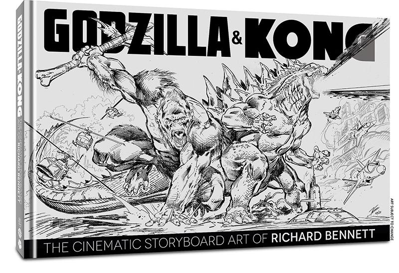 Godzilla & Kong: The Cinematic Storyboard Art of Richard Bennett - Click Image to Close