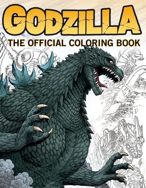 Godzilla: The Official Coloring Book - Click Image to Close