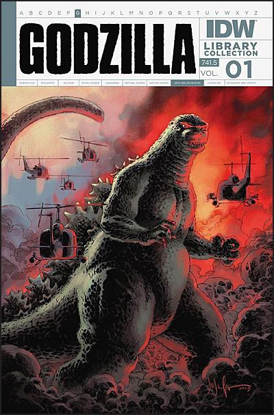 Godzilla Library Collection Vol. 1 Comic Archives Softcover Book - Click Image to Close