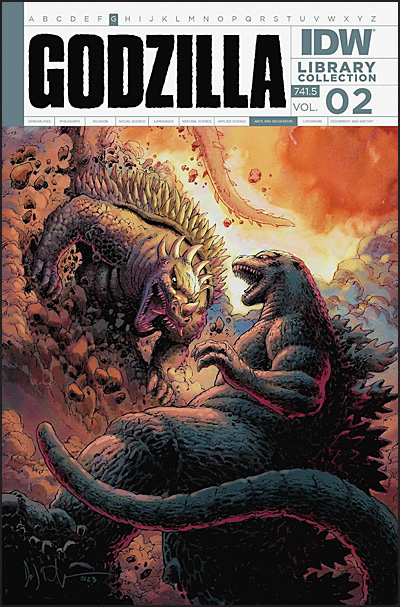 Godzilla Library Collection Vol. 2 Comic Archives Softcover Book - Click Image to Close