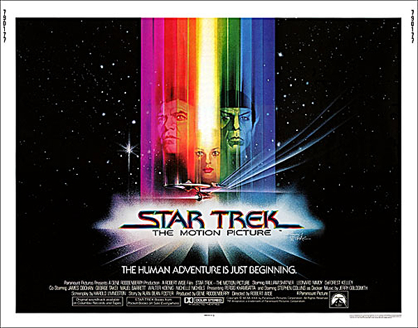 Star Trek The Motion Picture 1979 Half Sheet Poster Reproduction - Click Image to Close