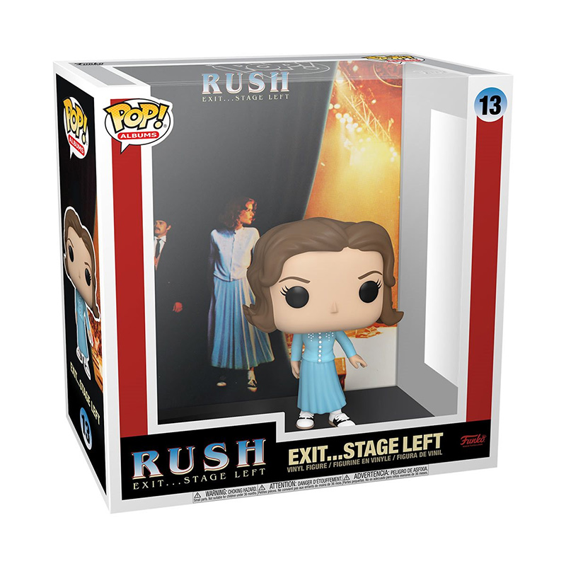 Rush Exit Stage Left Pop! Album Figure with Case R.I.P. Neil Peart - Click Image to Close