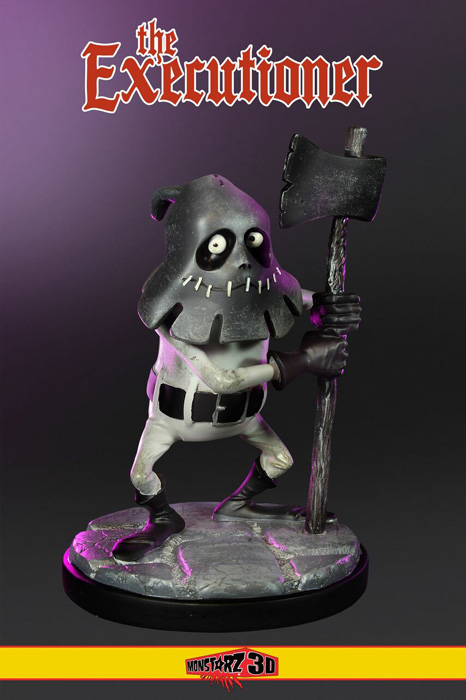 Executioner 3-D Maquette Statue - Click Image to Close