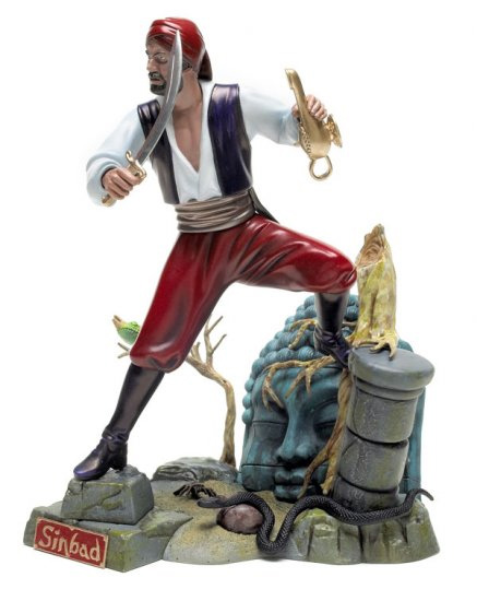 Sinbad The Sailor Plastic Model Kit by Monarch Models - Click Image to Close