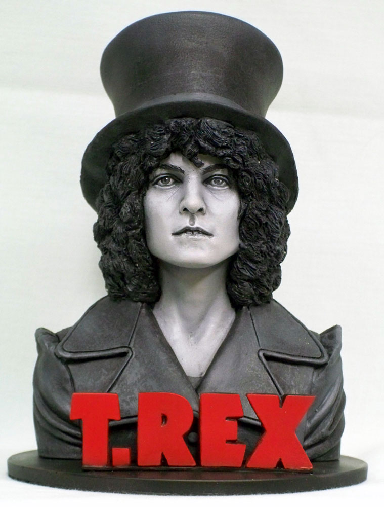 T Rex The Slider Marc Bolan Bust Resin Model Kit T Rex The