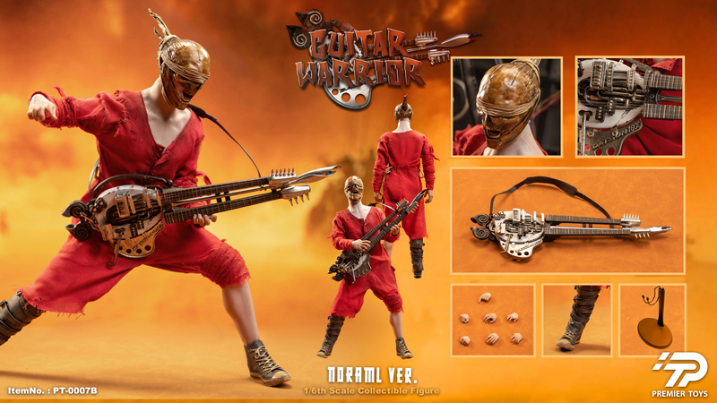 Guitar Warrior 1/6 Scale Figure (Normal Version) - Click Image to Close