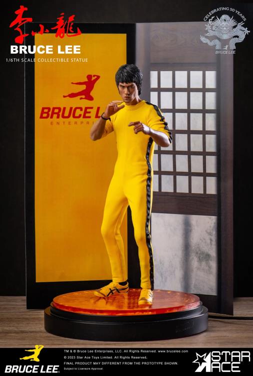 Bruce Lee 50th Anniversary 1/6 Scale Statue (Deluxe Ver.) - Click Image to Close