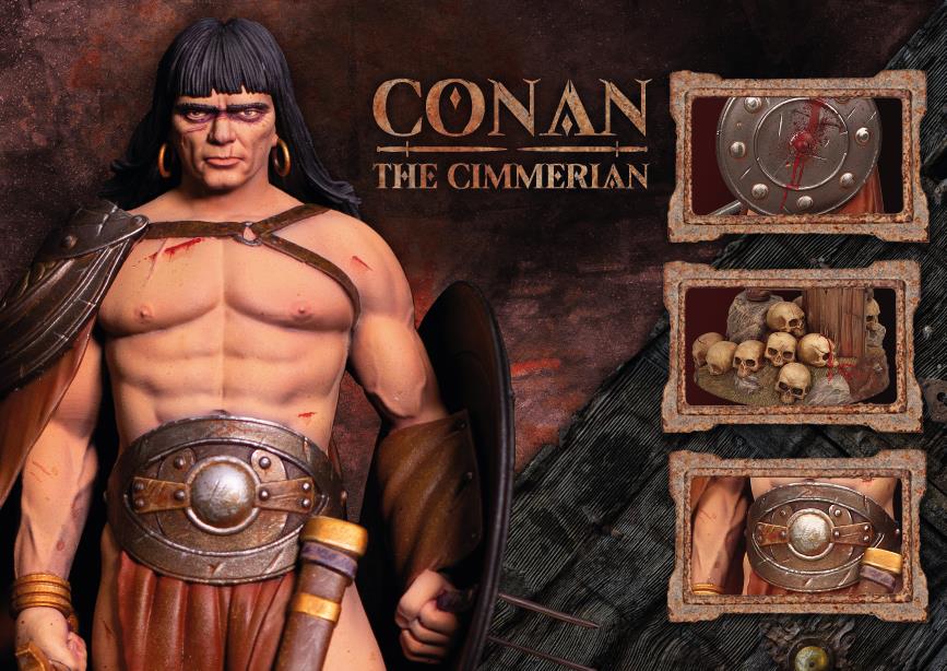 Conan the Cimmerian by Sanjulian 1/10 Scale Figure - Click Image to Close