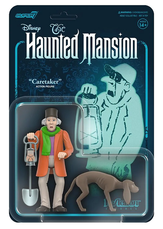 Haunted Mansion Caretaker Reaction Figure - Click Image to Close