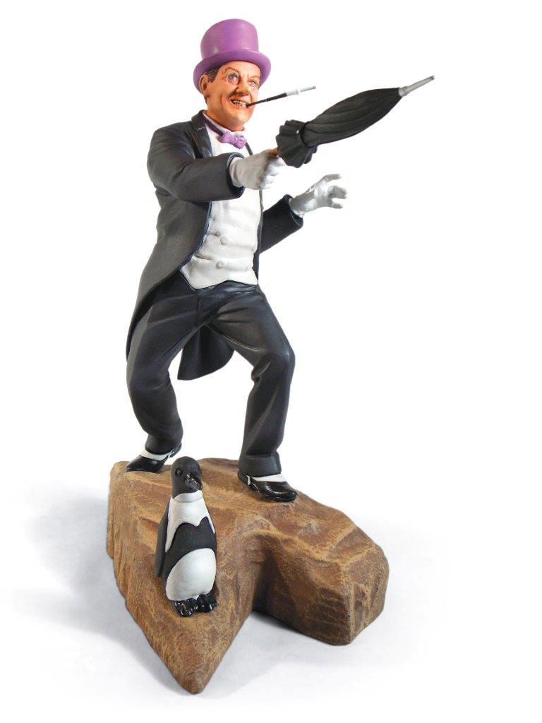 Batman 1966 Penguin Burgess Meredith 1/8 Scale Plastic Model Kit Moebius - Click Image to Close