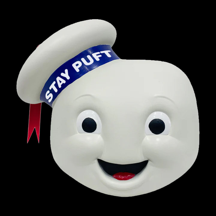 Ghostbusters 1984 Star Puft Marshmallow Man Vinyl Mask - Click Image to Close