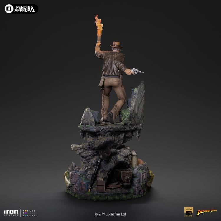 Indiana Jones Deluxe Limited Edition 1:10 Art Scale Statue - Click Image to Close