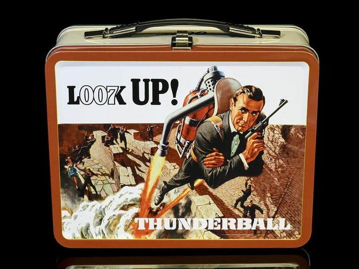 James Bond Thunderball Tin Tote - Click Image to Close