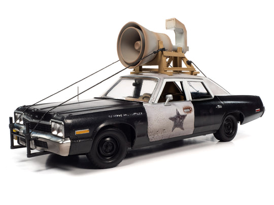 Blues Brothers 1974 Dodge Monaco Police Pursuit 1/18 Scale Diecast Car - Click Image to Close