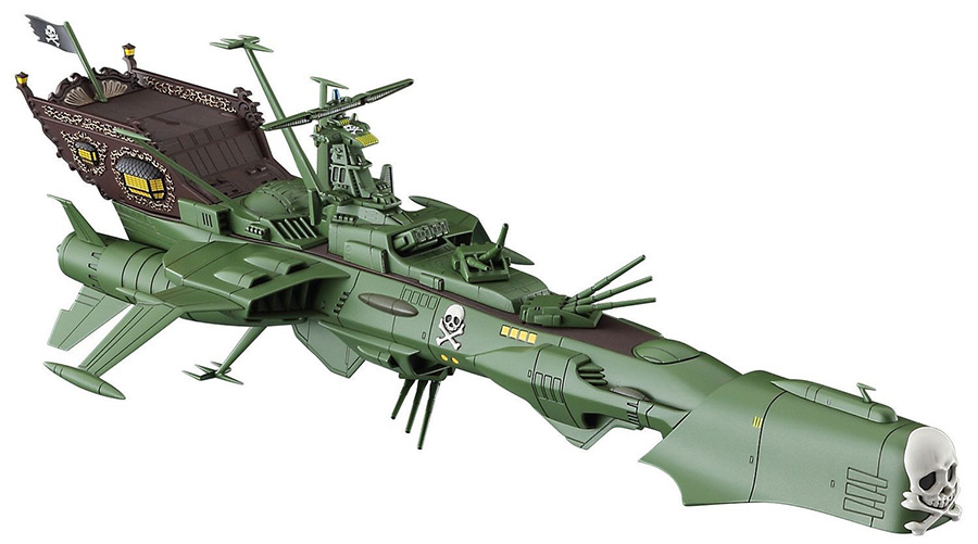 Captain Harlock Battleship Arcadia Ichiban Ship Replica - Click Image to Close