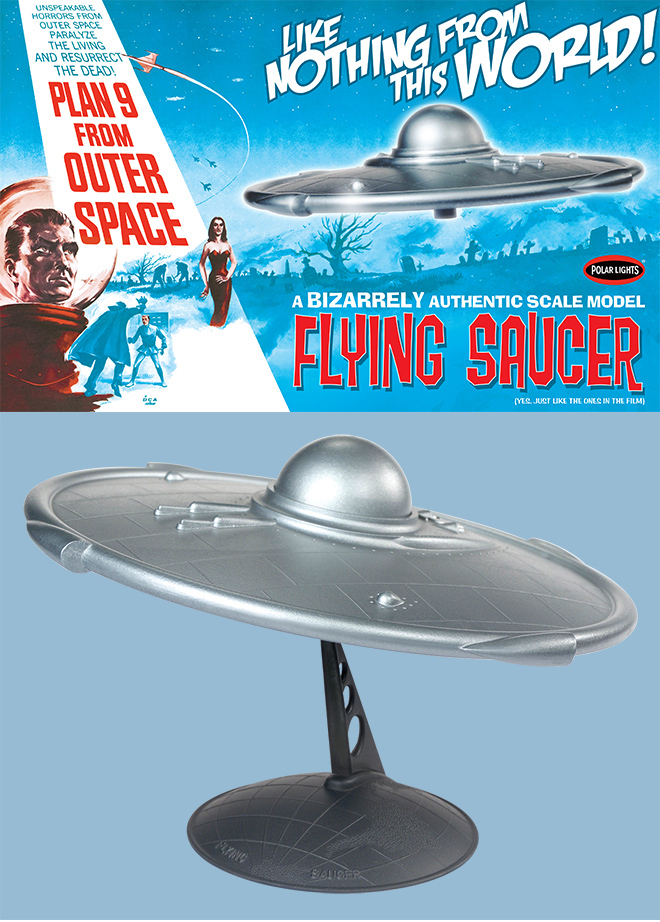 flying saucer model kit