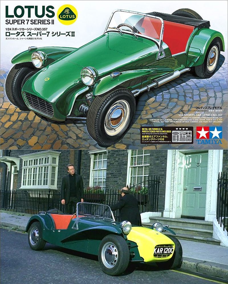 Prisoner Tv Series Lotus Super 7 Series Ii Sportscar 1 24 Scale Model Kit By Tamiya Japan Prisoner Tv Series Lotus Super 7 Series Ii Sportscar 1 24 Scale Model Kit By Tamiya Japan