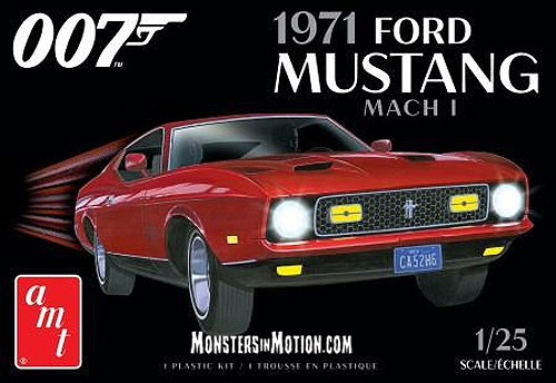 James Bond 007 Diamonds are Forever 1971 Ford Mustang Mach 1 1/25