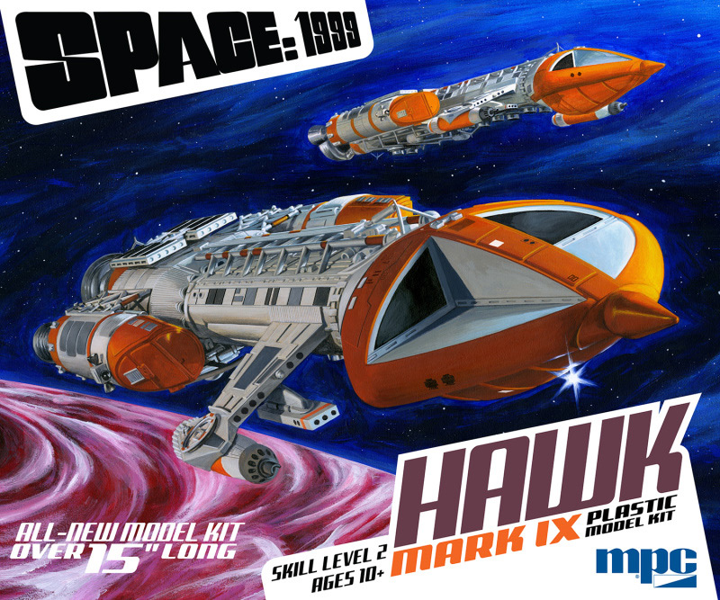 Space 1999 Hawk Spaceship 1/48 Scale Plastic Model Kit by MPC