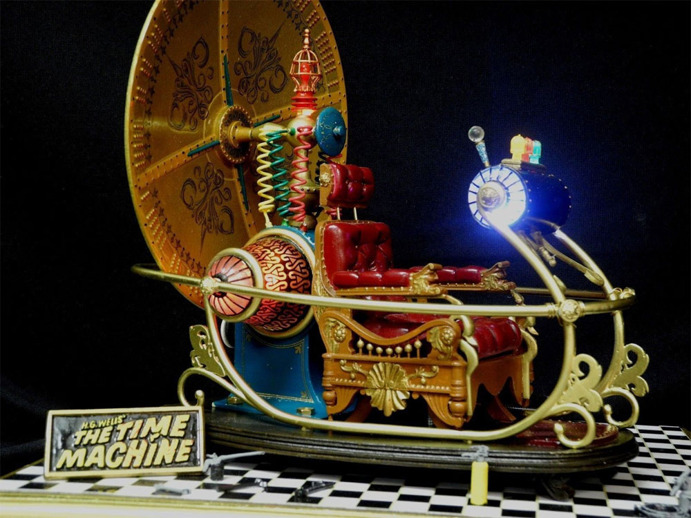 Time Machine 1960 Deluxe 1/6 Scale Model Light Kit Set Time Machine