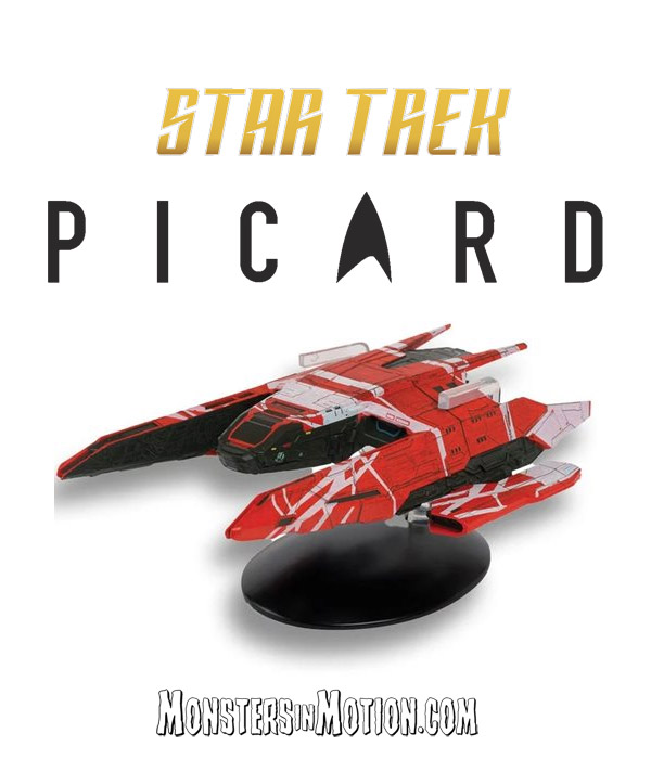 Star Trek Picard Starships La Sirena Ship with Magazine - Click Image to Close