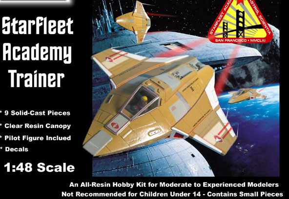 Starfleet Academy Trainer 1:48 Model Kit - Click Image to Close