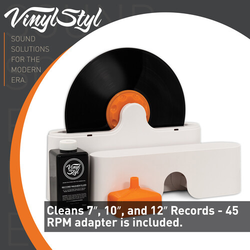 Vinyl Styl® Deep Groove Record Washer System For 7/10/12 Inch Vinyl - Click Image to Close