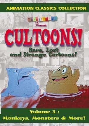 Cultoons, Volume 3: Monkeys, Monsters and More! DVD - Click Image to Close