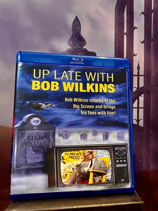 Up Late With Bob Wilkins BLU-RAY Documentary Creature Features KTVU San Francisco - Click Image to Close