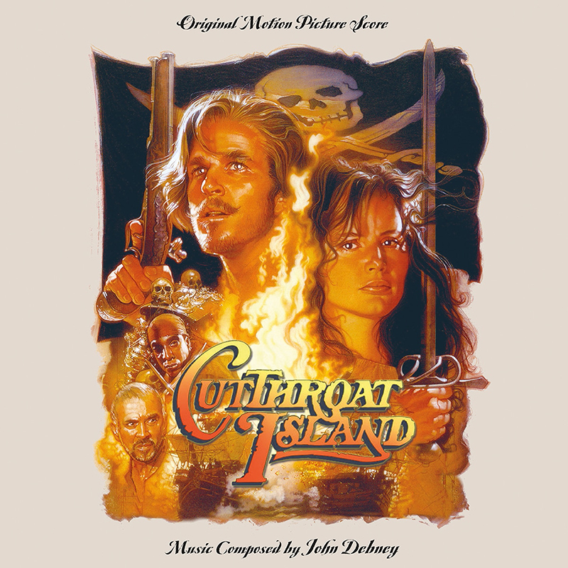 Cutthroat Island Soundtrack CD John Debney 2 CD Set IMPORT - Click Image to Close