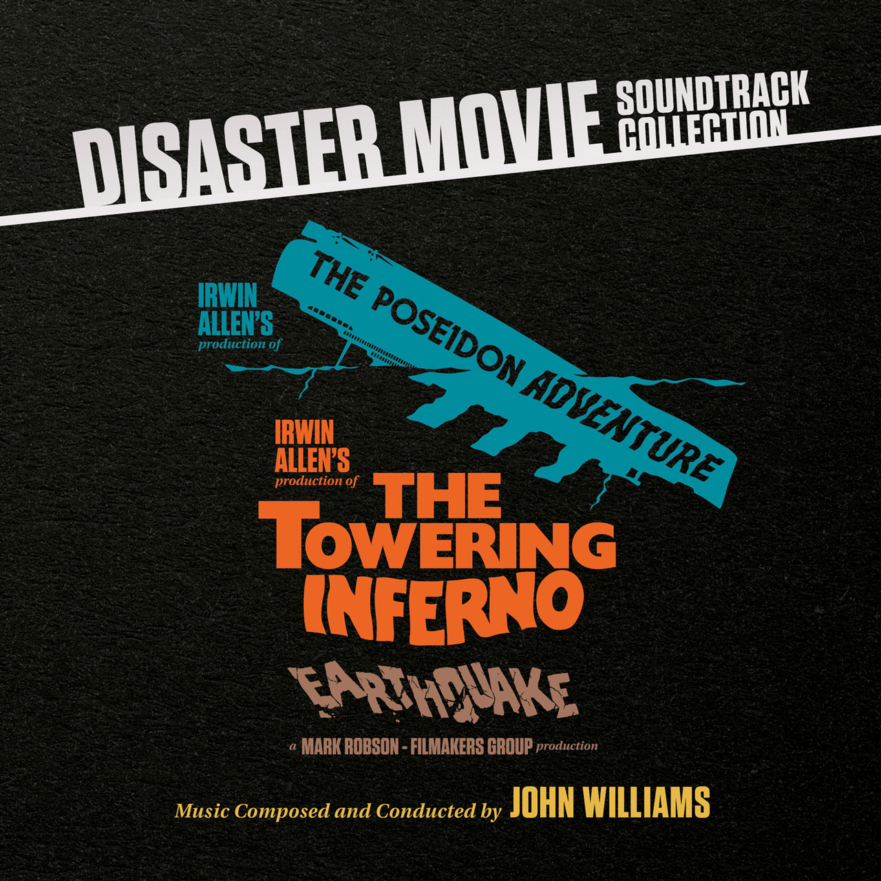 Disaster Movies of Irwin Allen Soundtrack CD Collection 4 Disc Set John ...