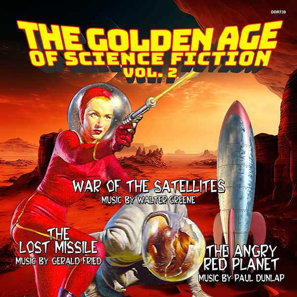 Golden Age of Science Fiction Vol. 2 Angry Red Planet /Lost Missile /War Of The Satellites - Click Image to Close