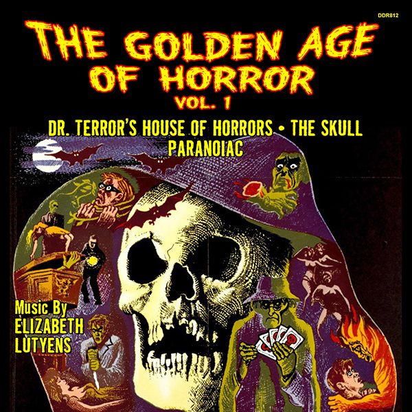 Golden Age of Horror Vol. 1 Soundtrack CD The Skull, Dr. Terror's House of Horrors, Paranoiac - Click Image to Close