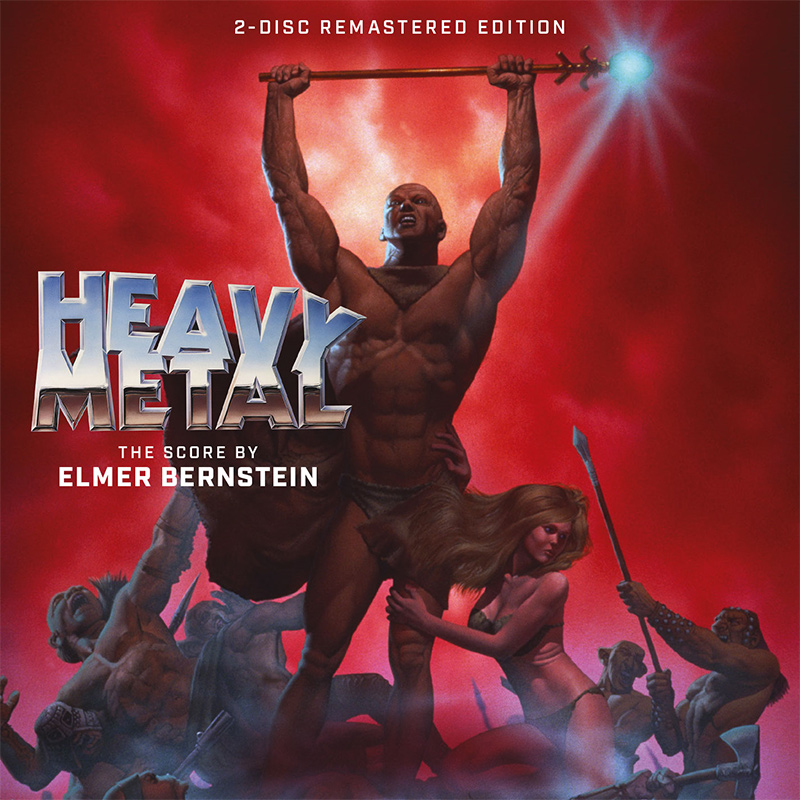 Heavy Metal The Movie 1981 Remastered Expanded Soundtrack CD 2 Disc Set Elmer Bernstein - Click Image to Close