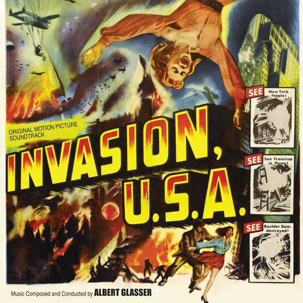 Invasion USA 1952 / Tormented 1960 Soundtrack CD Albert Glasser - Click Image to Close