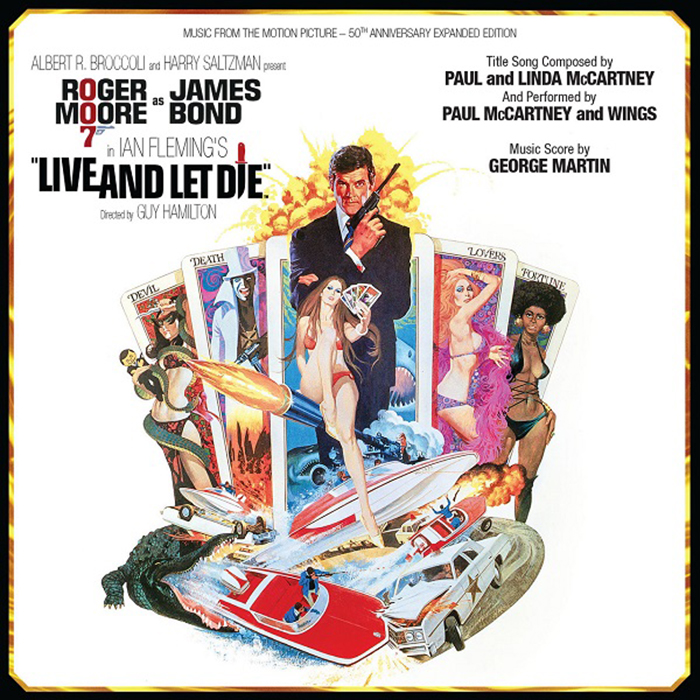 James Bond Live And Let Die 50th Anniversary 2 CD Soundtrack - Click Image to Close