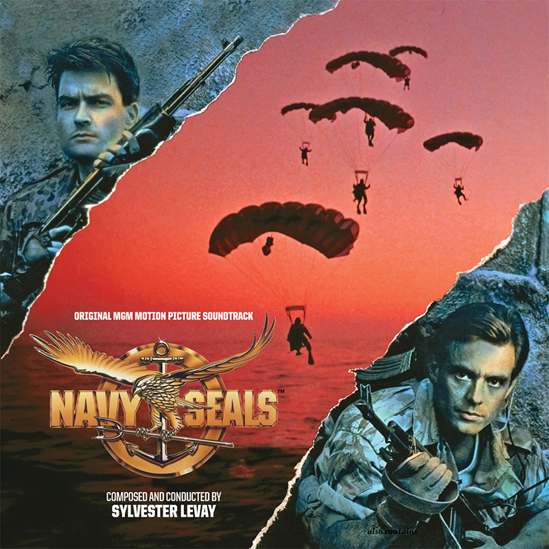 Navy Seals 1990 Soundtrack CD Sylvester Levay - Click Image to Close