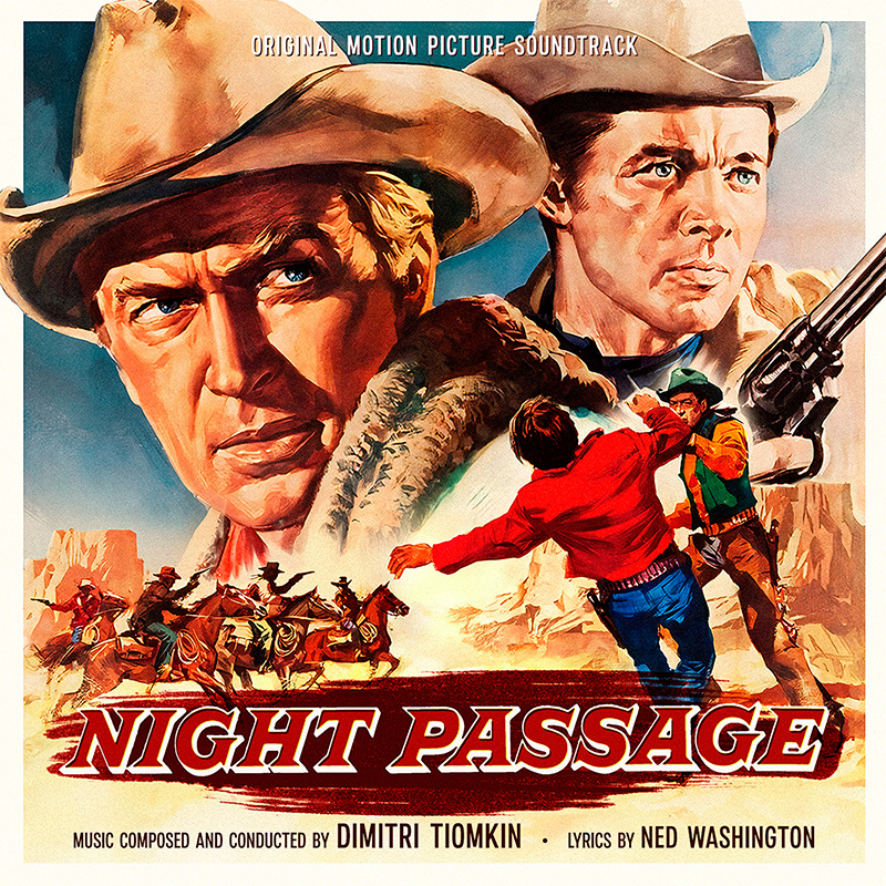 Night Passage Soundtrack CD Dimitri Tiomkin - Click Image to Close